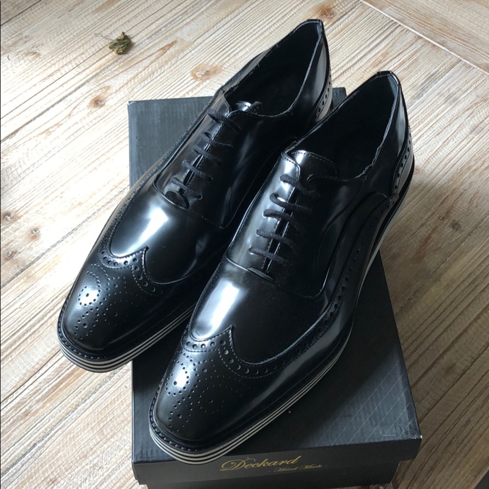 Brand new, with box, Wingtip Oxfords